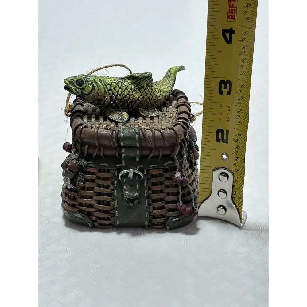 Set Of Two Fishing‎ Christmas Ornaments